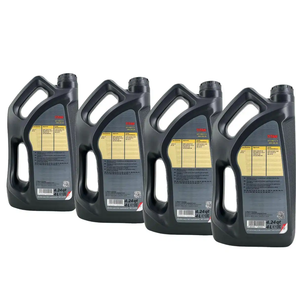 Fuchs Titan GT1 PRO C-3 5W-30 4x4 Liter