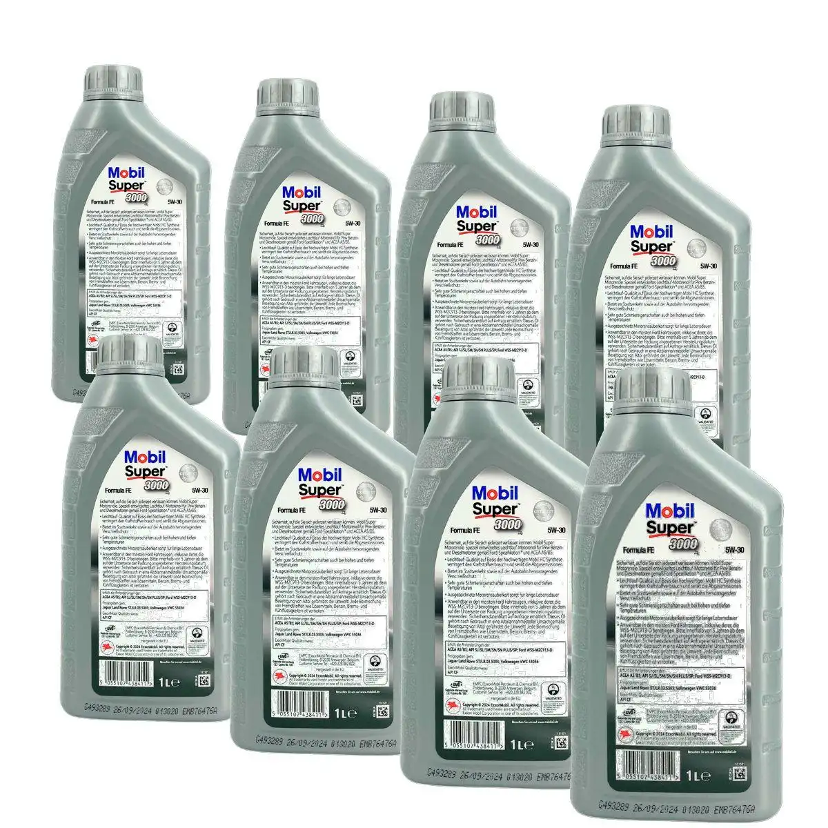 Mobil Super 3000 X1 Formula FE 5W-30 8x1 Liter
