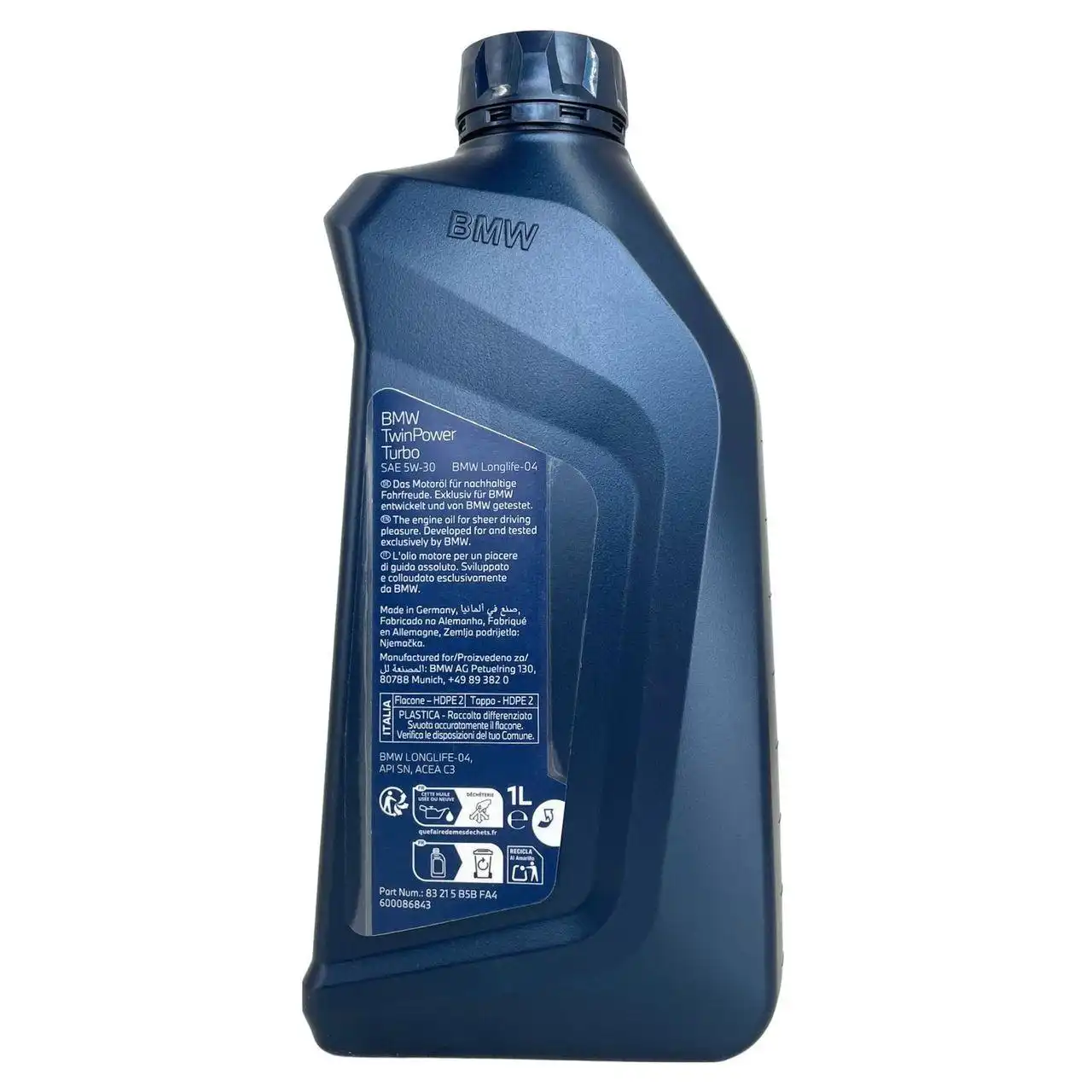 BMW TwinPower Turbo LL-04 5W-30 9x1 Liter