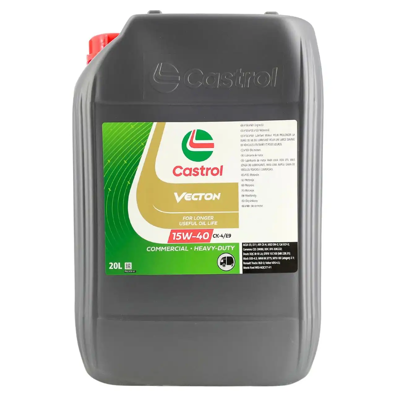 Castrol Vecton 15W-40 CK-4/E9 20 Liter