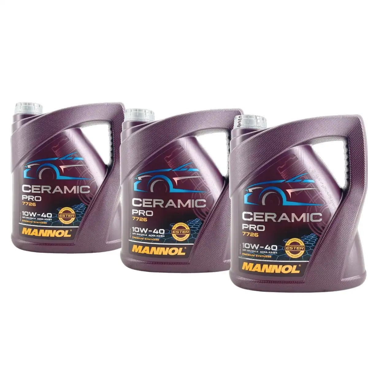 Mannol Ceramic Pro 10W-40 3x4 Liter