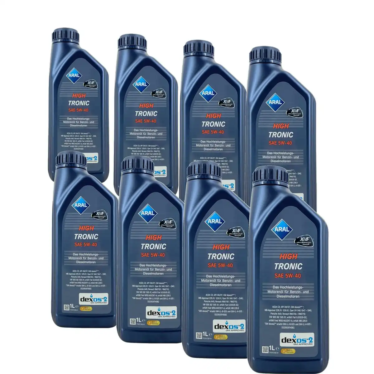 Aral HighTronic 5W-40 8x1 Liter
