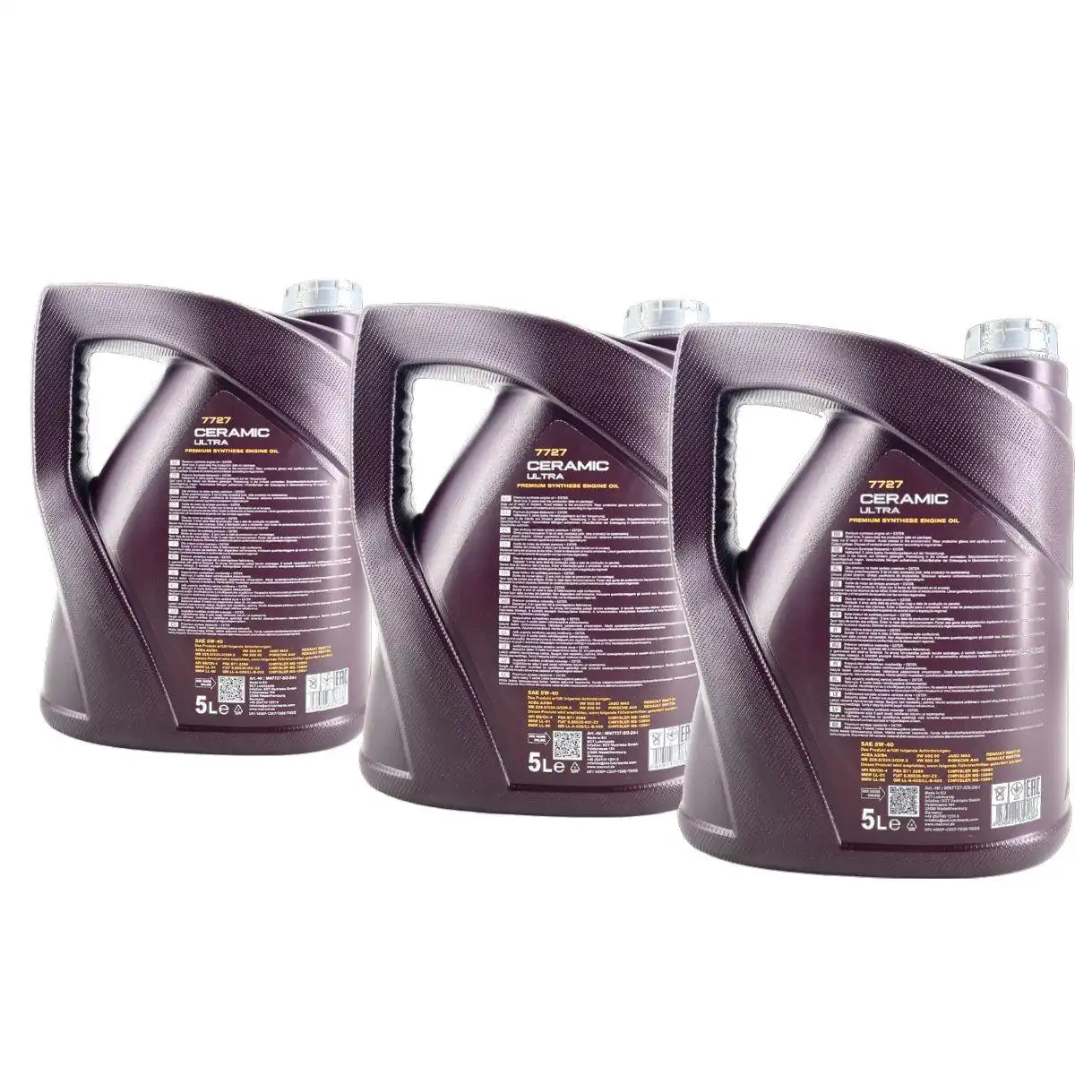 Mannol Ceramic Ultra 5W-40 3x5 Liter