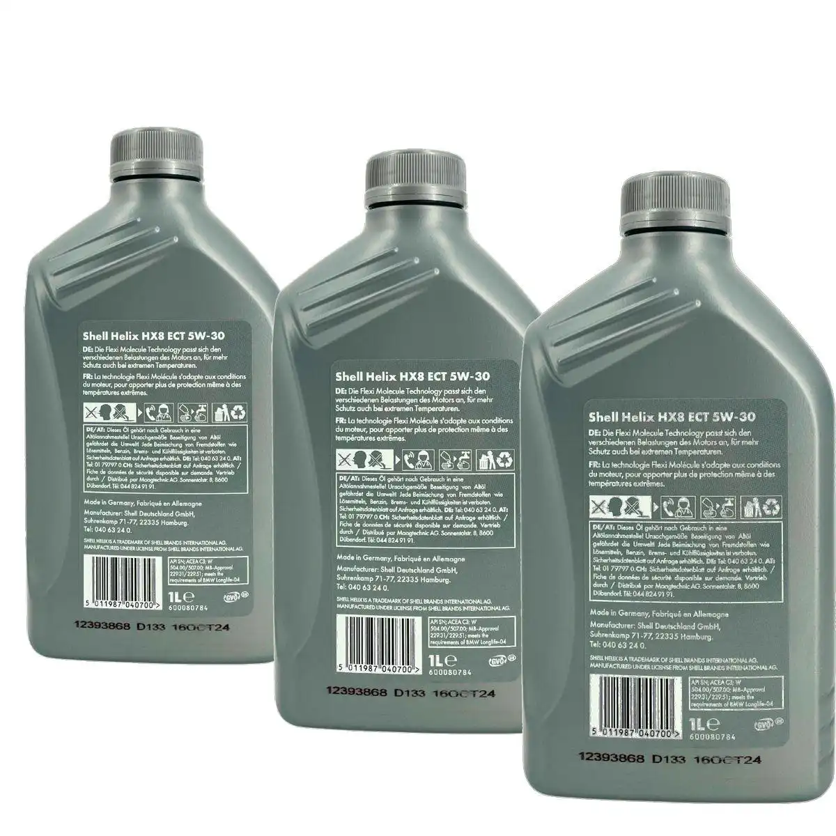 Shell Helix HX8 5W-30 ECT 3x1 Liter