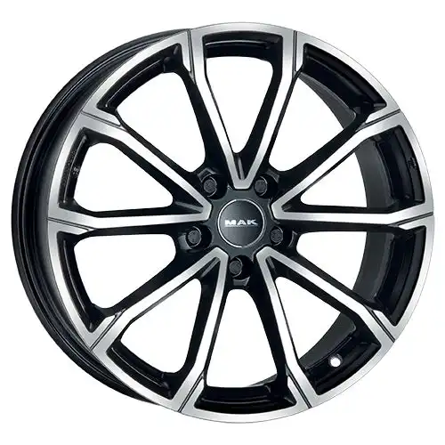 MAK F7080BRBM45VE4Y schwarz/silber 7.0Jx18 5x112 ET45
