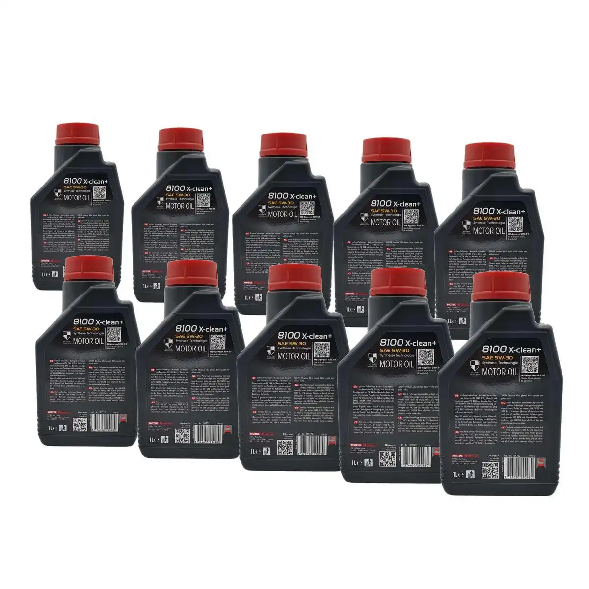 Motul 8100 X-clean+ 5W-30 10x1 Liter