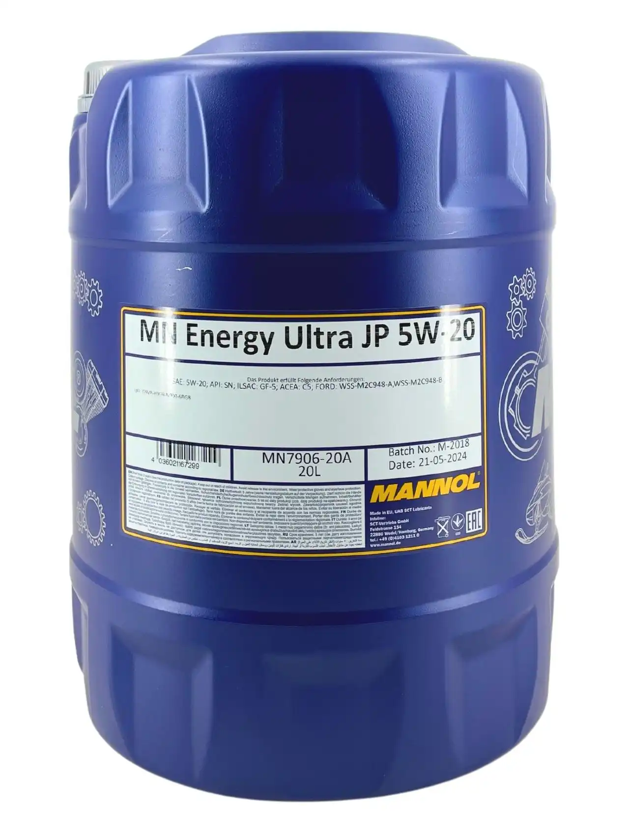 Mannol Energy Ultra JP 5W-20 20 Liter