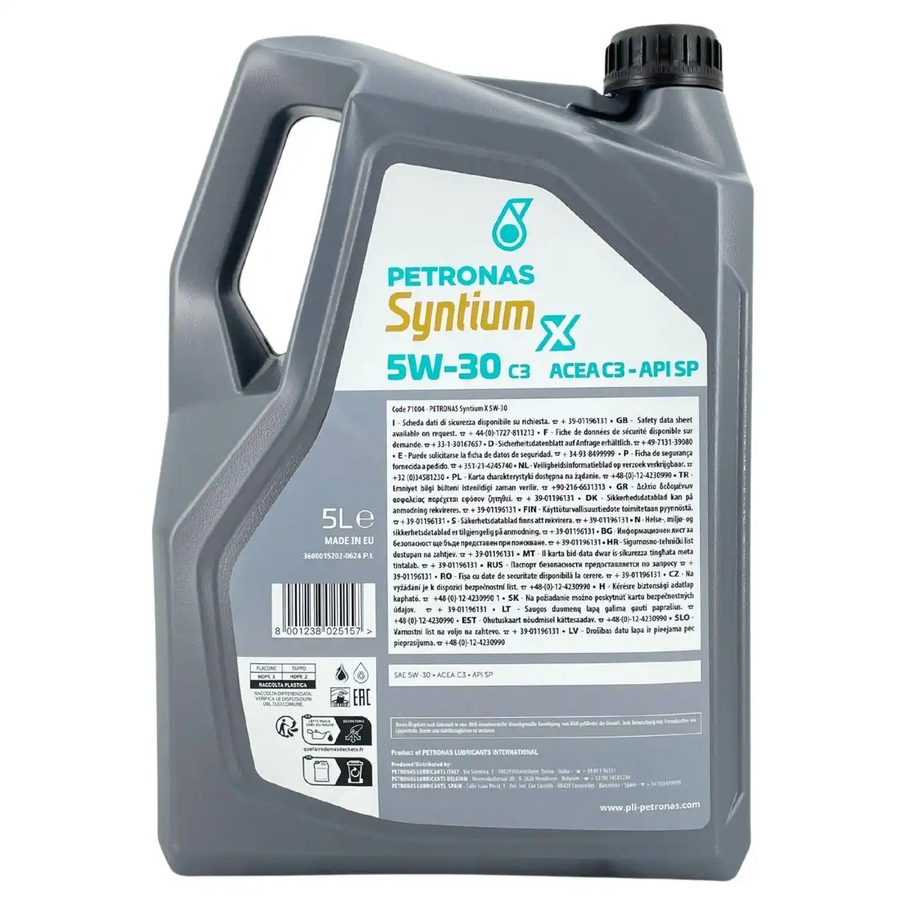 Petronas Syntium X 5W-30 C3 5 Liter
