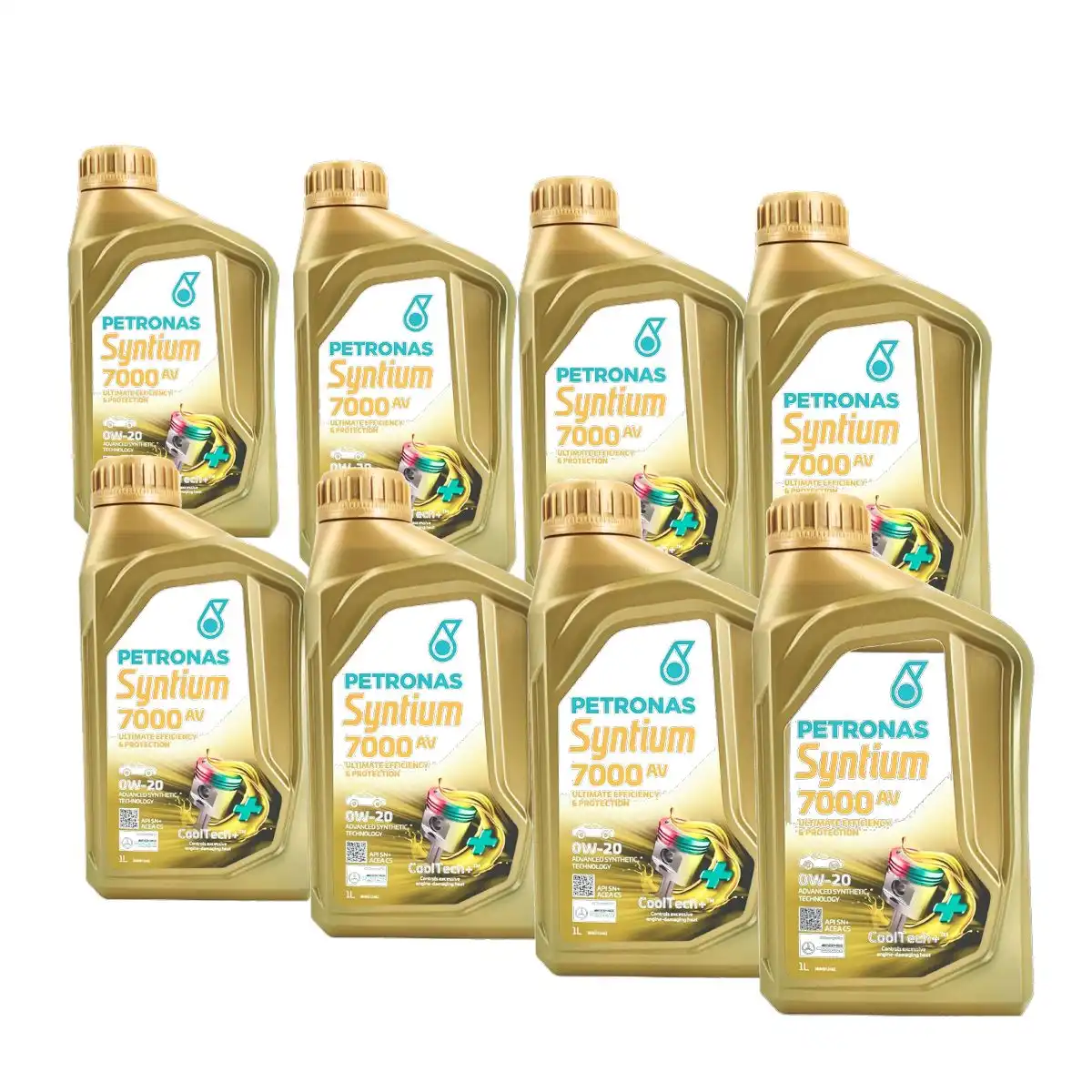 Petronas Syntium 7000 AV 0W-20 8x1 Liter