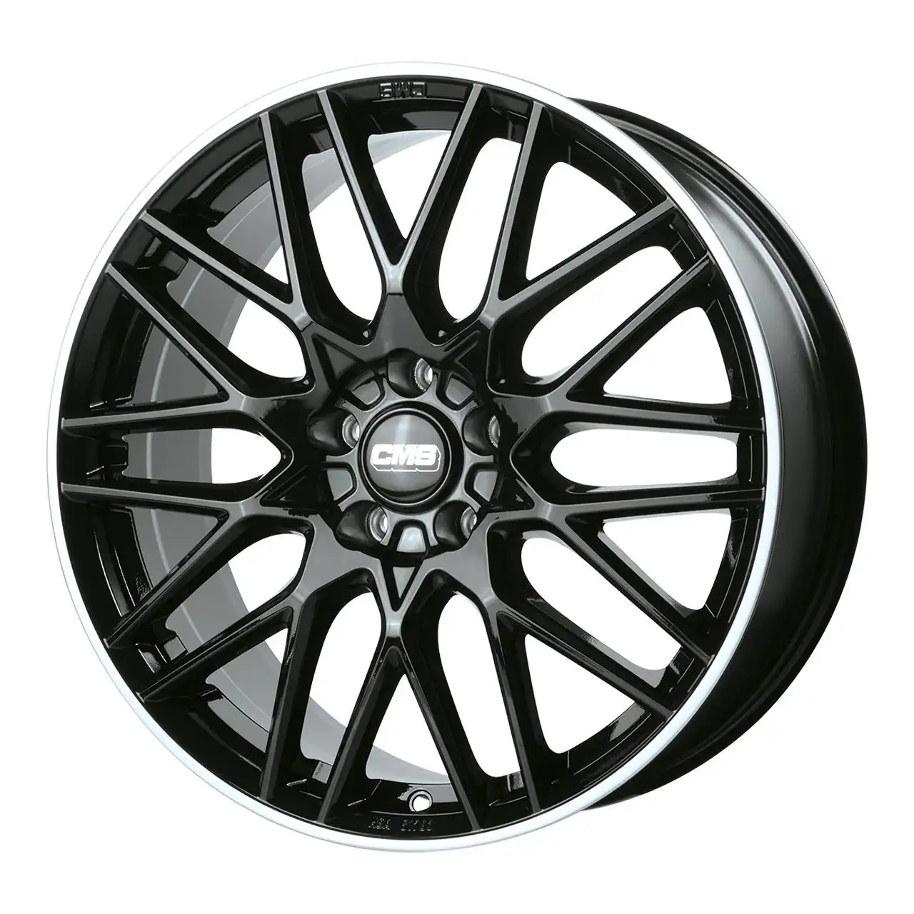 CMS C25-DRB diamond rim black gloss 8.5Jx19 5x112 ET30