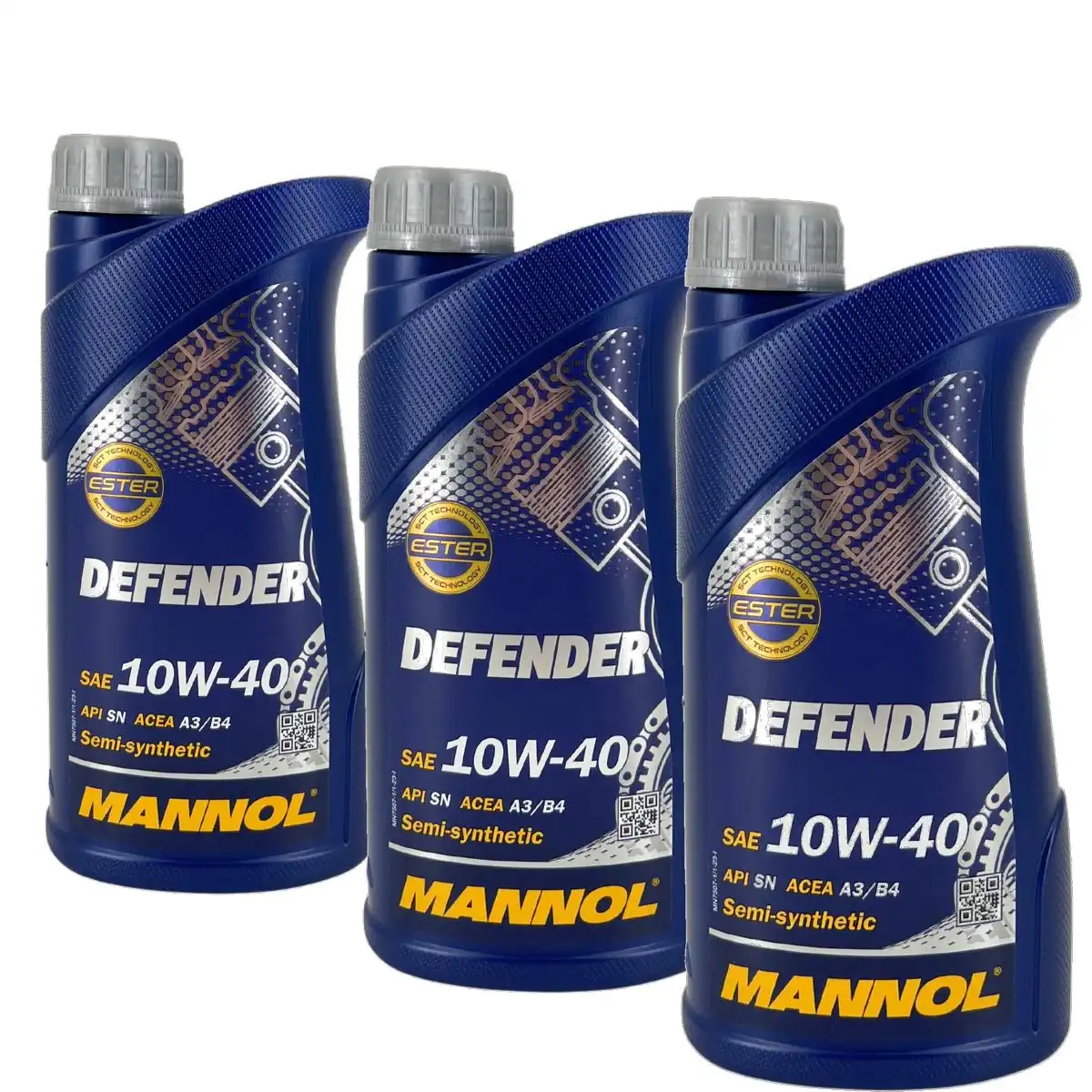 Mannol Defender 10W-40 3x1 Liter