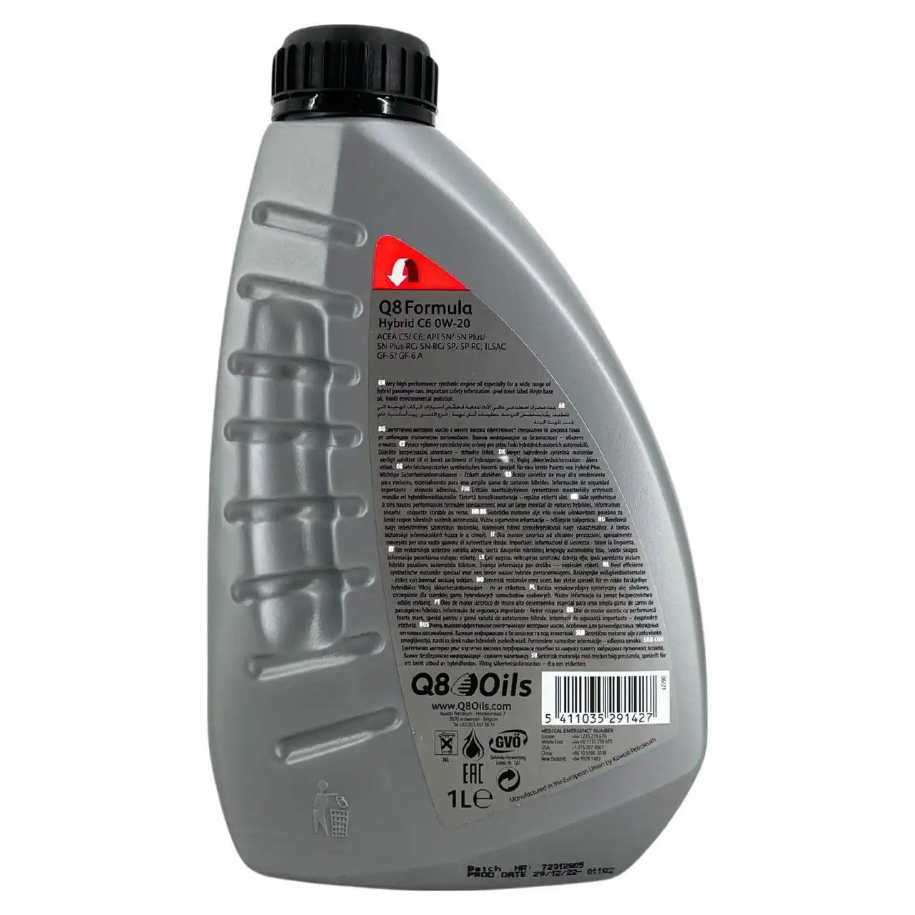 Q8 Formula Hybrid C6 0W-20 1 Liter