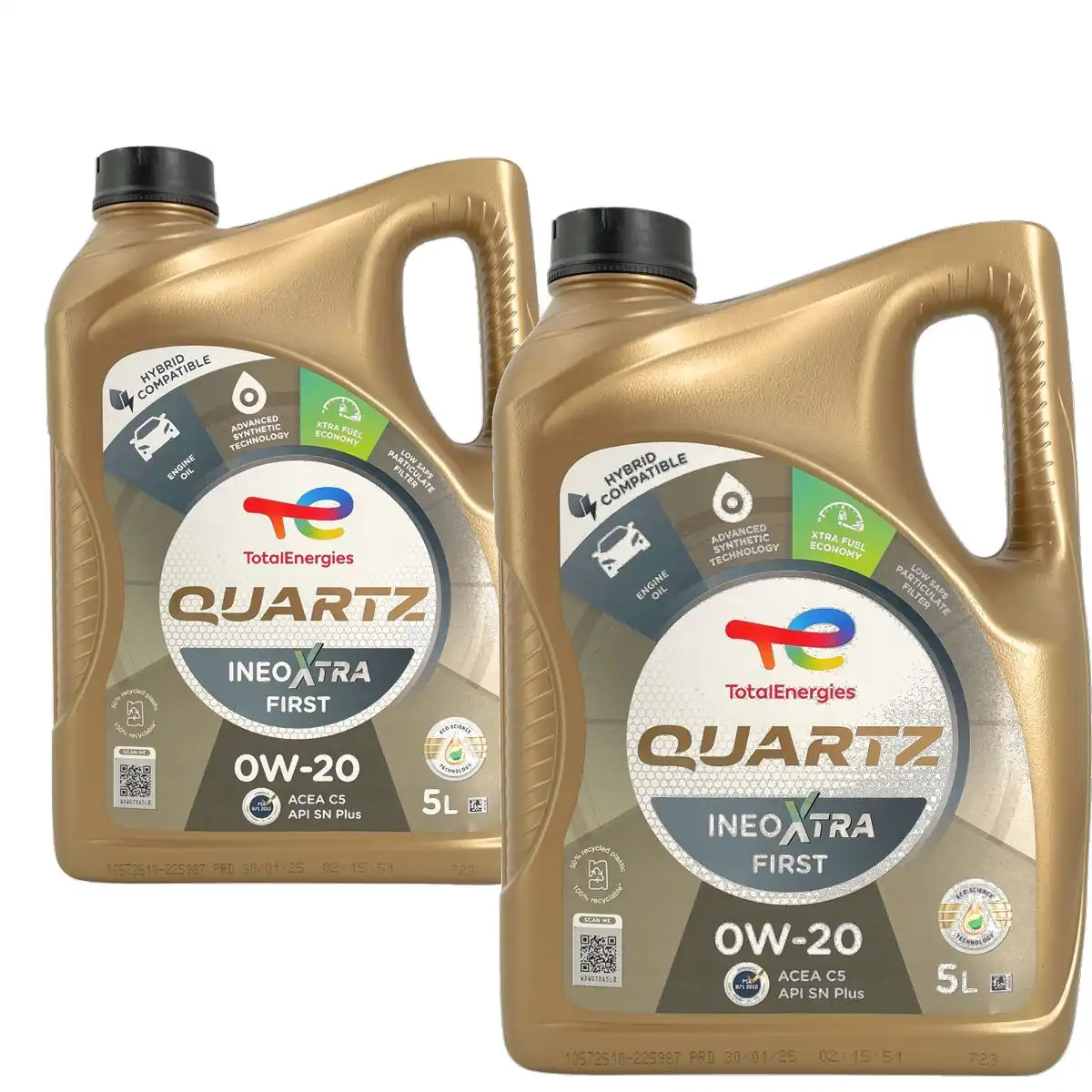 Total Quartz Ineo Xtra First 0W-20 2x5 Liter