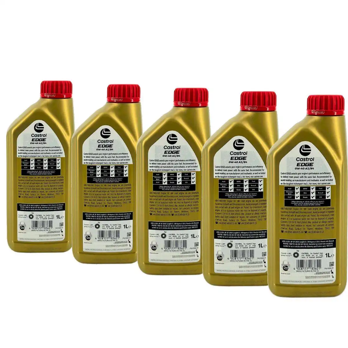 Castrol Edge 0W-40 A3/B4 5x1 Liter