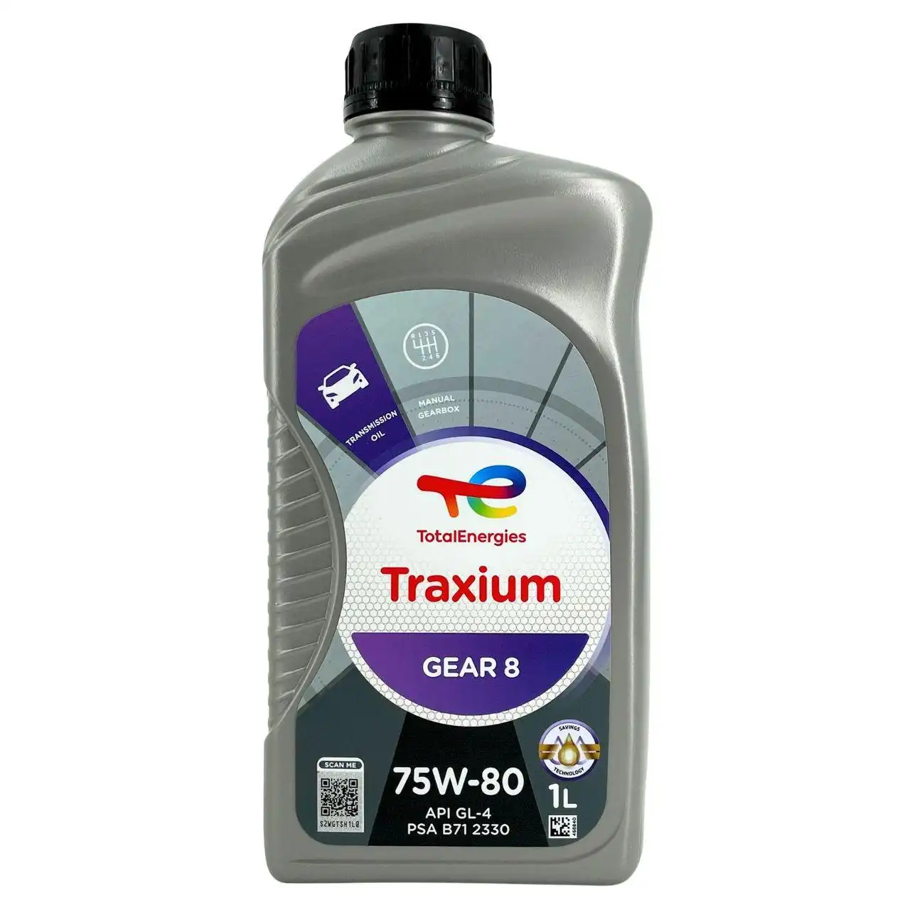Total Traxium Gear 8 75W-80 1 Liter