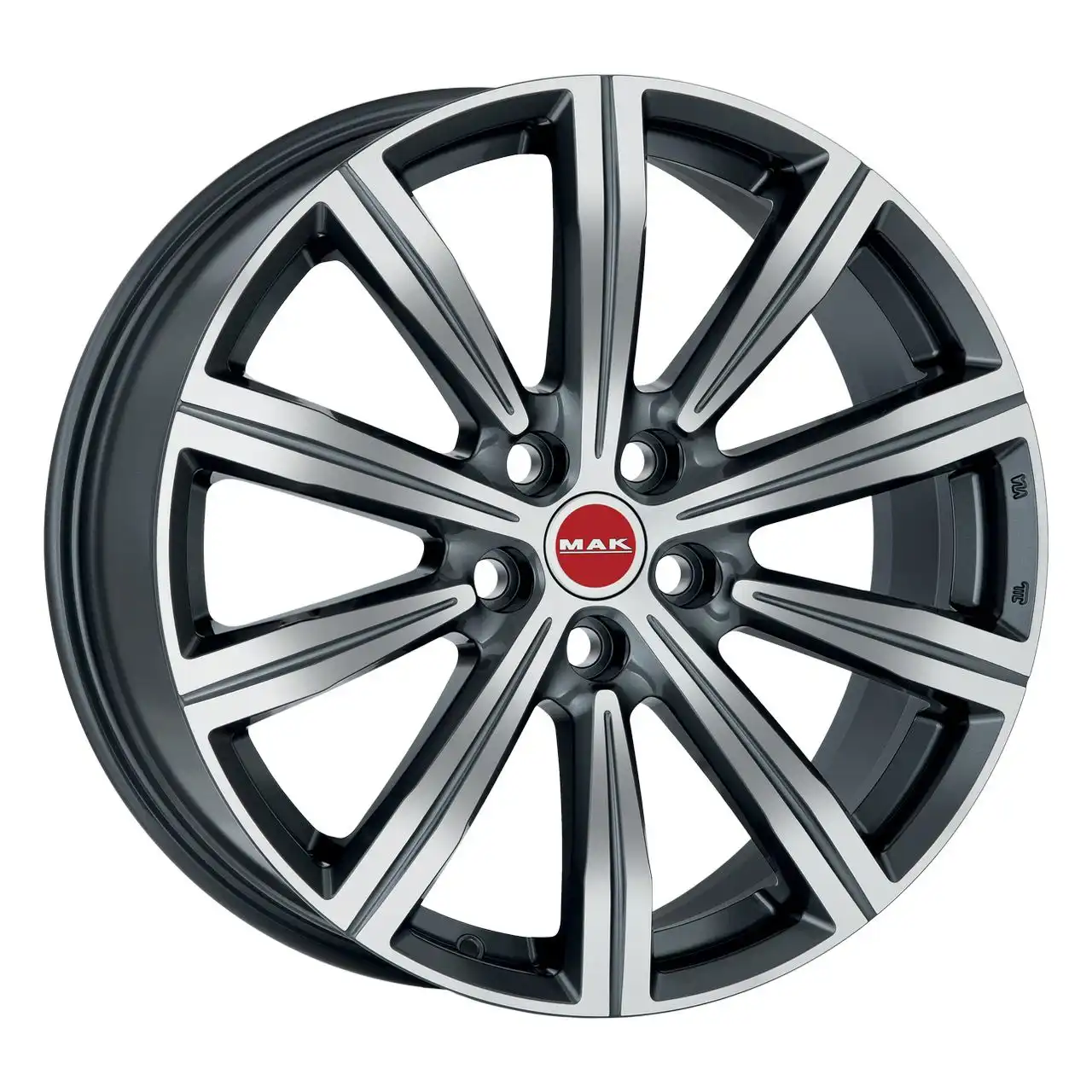 MAK BIRMINGHAM UNIVERSAL anthrazit 9.5Jx22 5x112 ET31