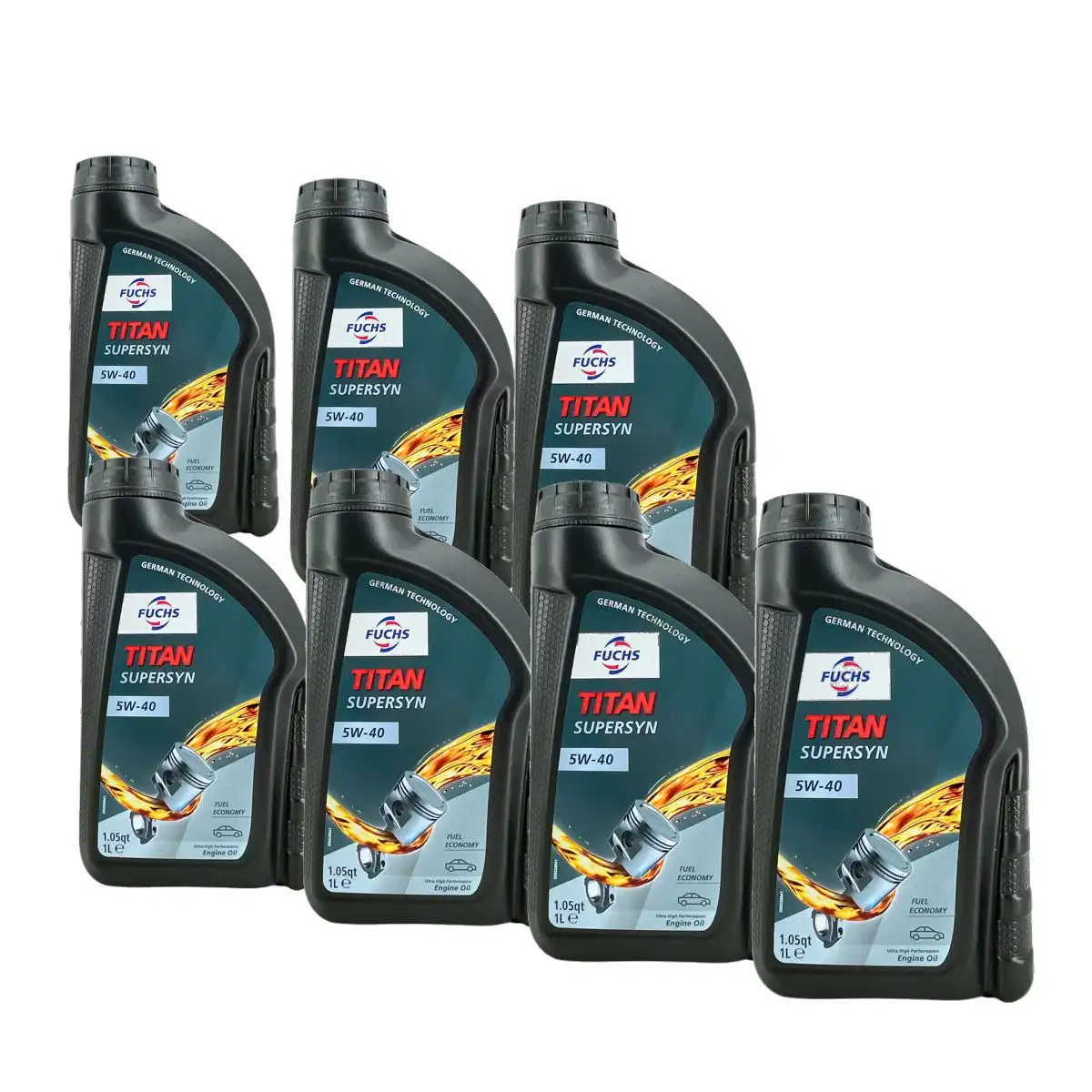 Fuchs Titan Supersyn 5W-40 7x1 Liter