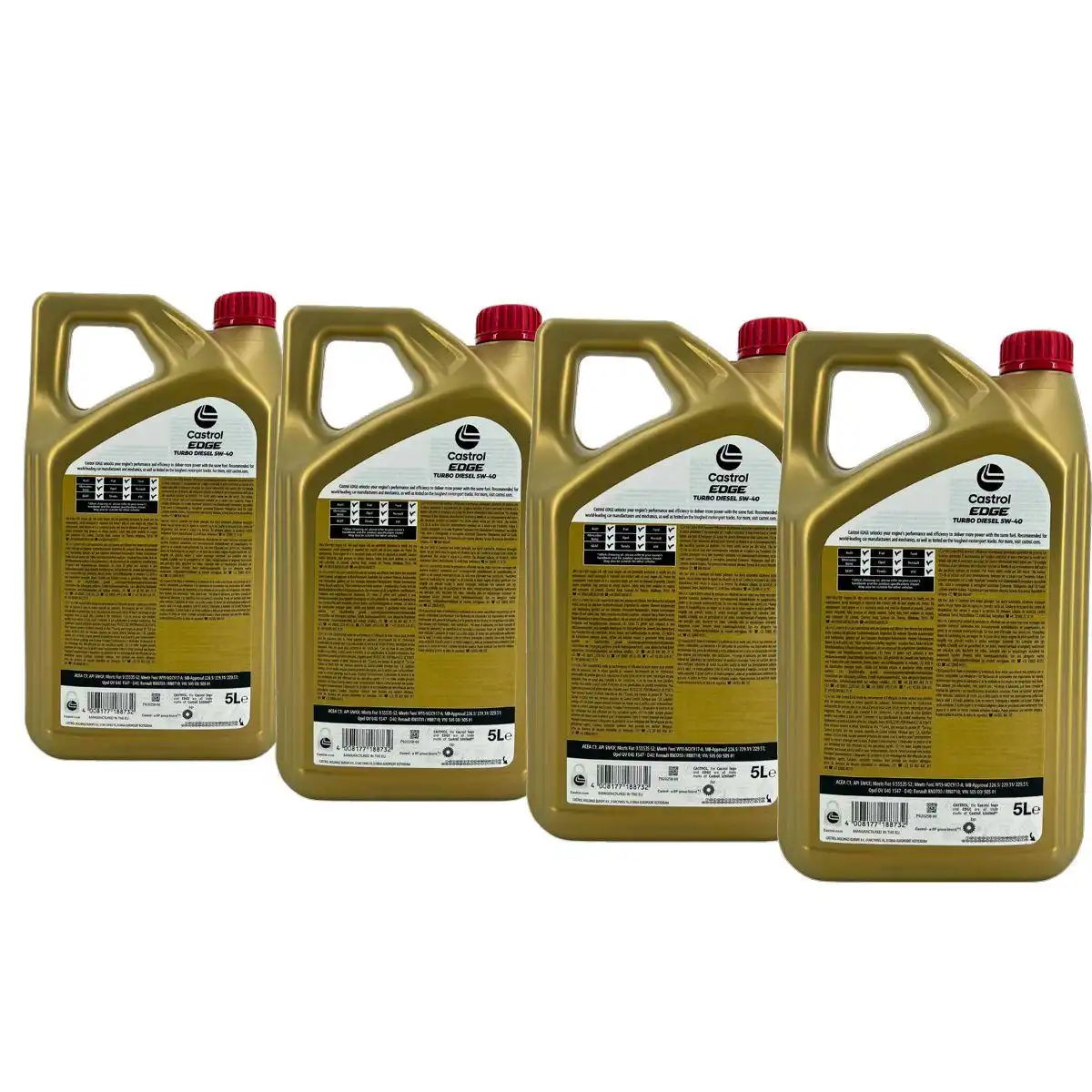 Castrol Edge TD 5W-40 4x5 Liter