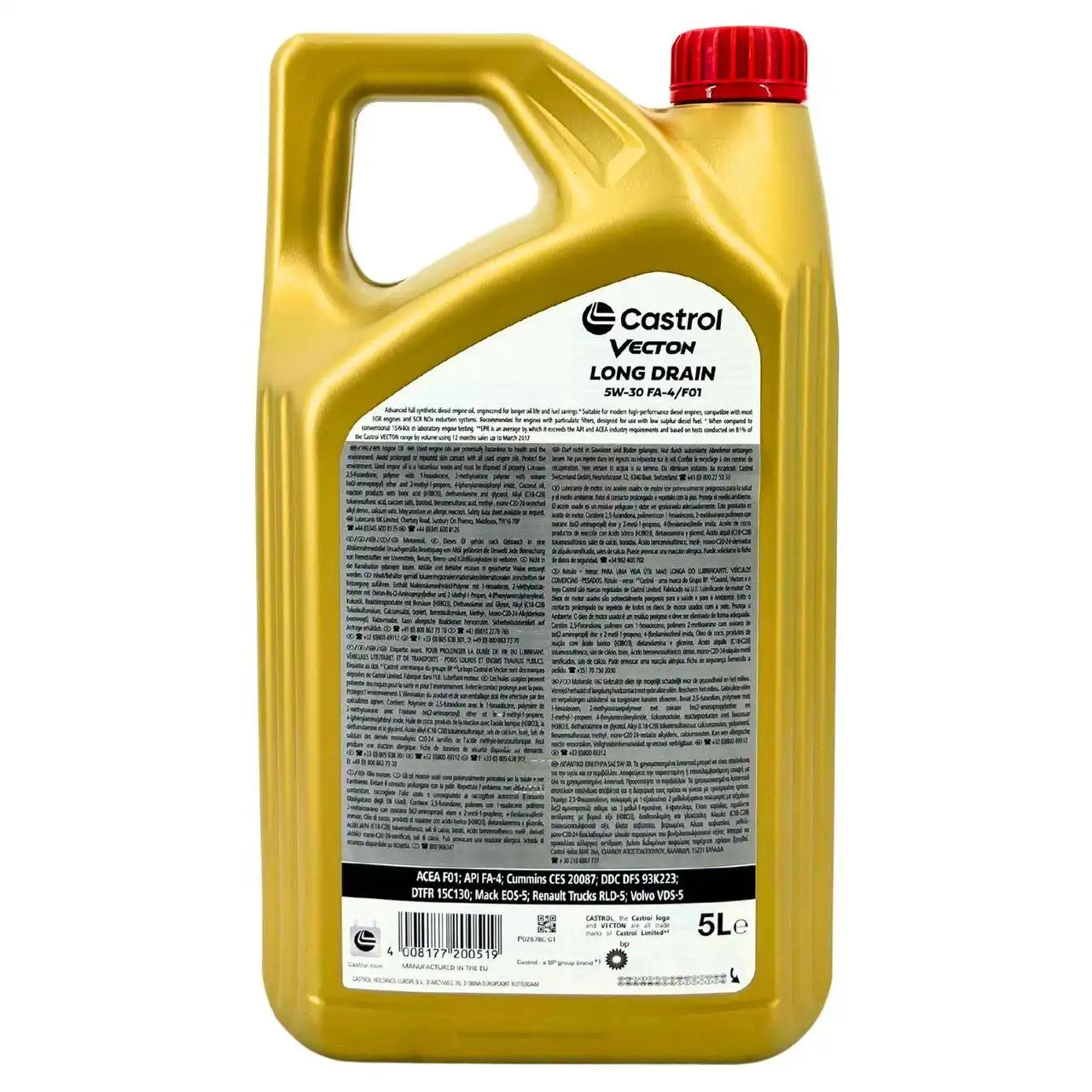 Castrol Vecton Long Drain 5W-30 FA-4/F01 5 Liter