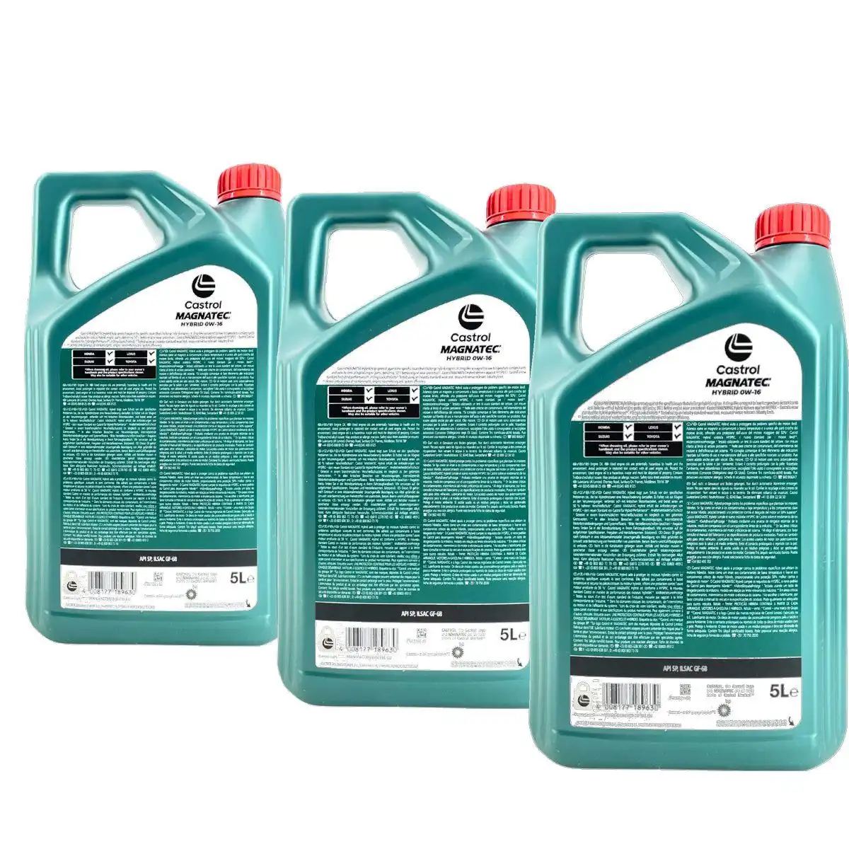 Castrol Magnatec Hybrid 0W-16 3x5 Liter