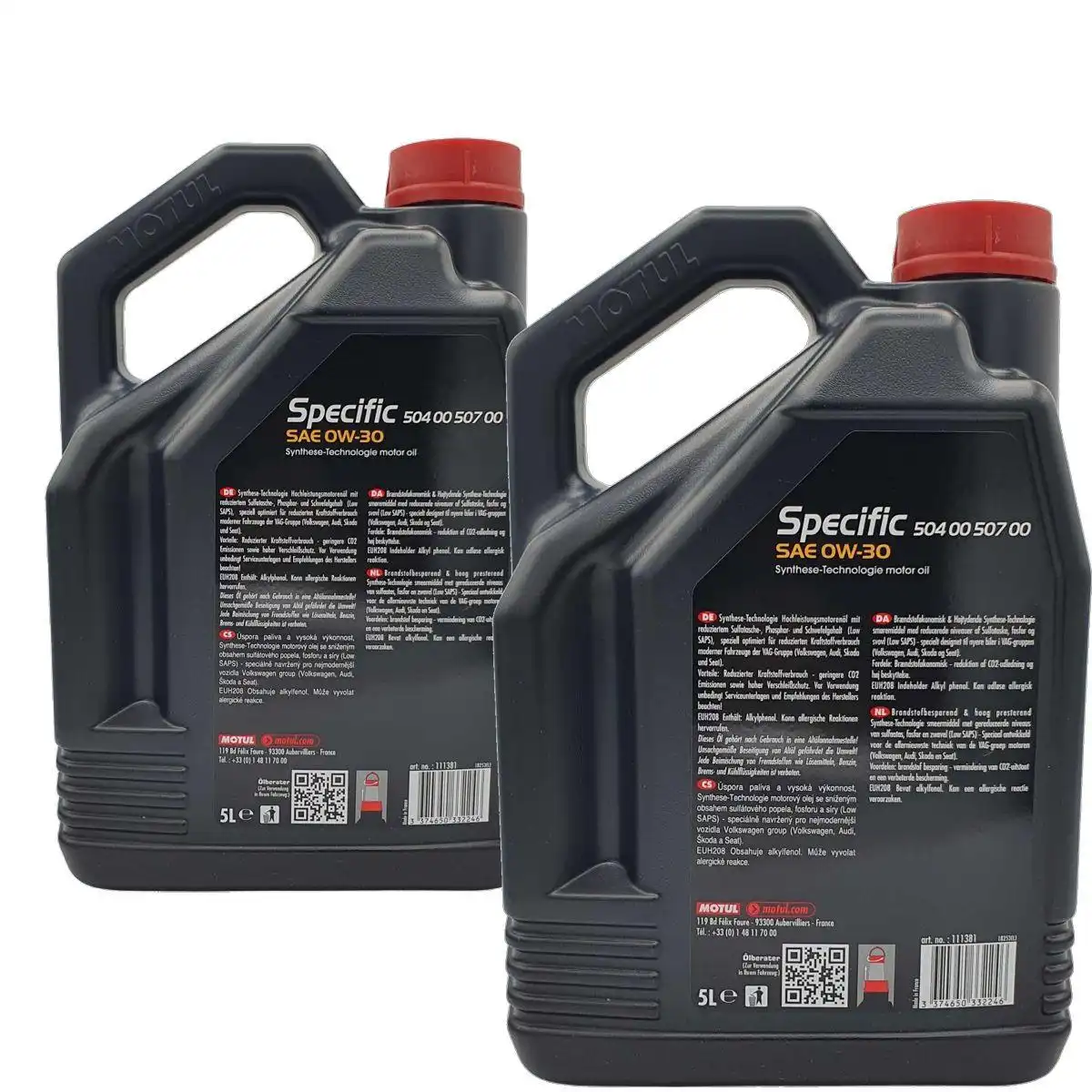 Motul Specific 504 00 - 507 00 0W-30 2x5 Liter