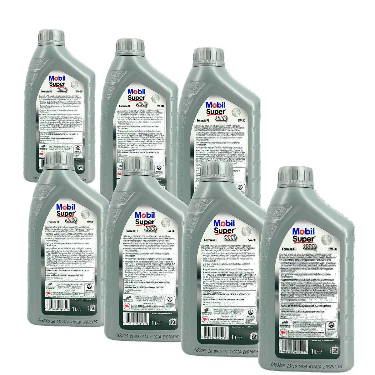 Mobil Super 3000 X1 Formula FE 5W-30 7x1 Liter