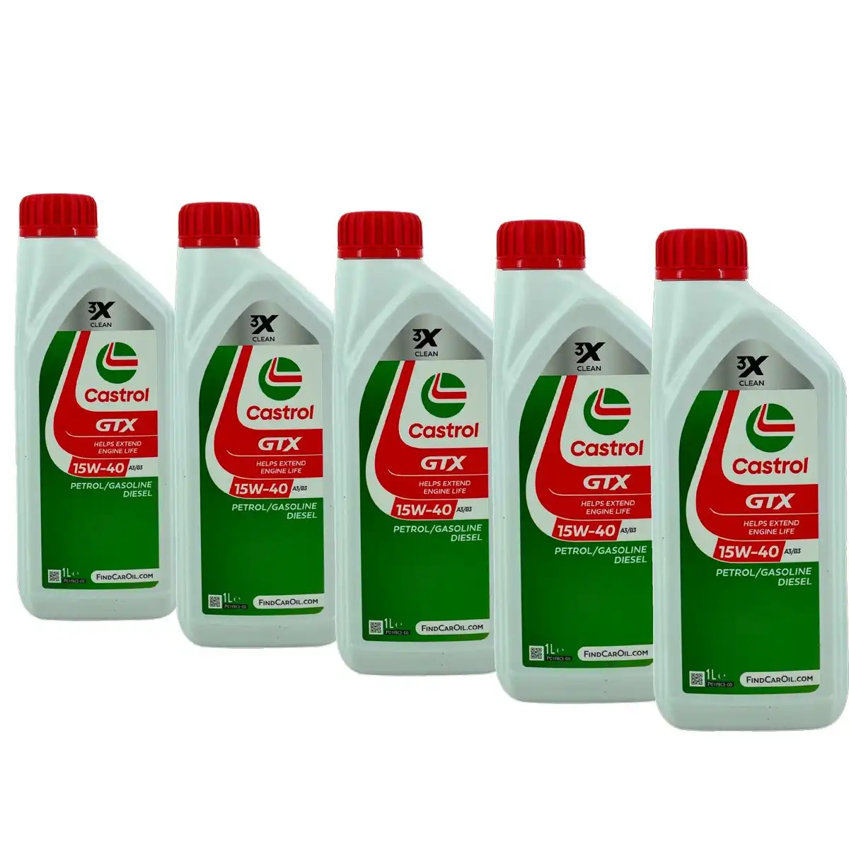 Castrol GTX 15W-40 A3/B3 5x1 Liter