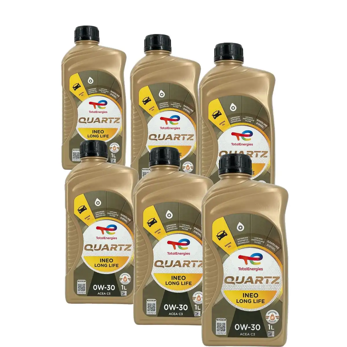 Total Quartz Ineo Long Life 0W-30 6x1 Liter