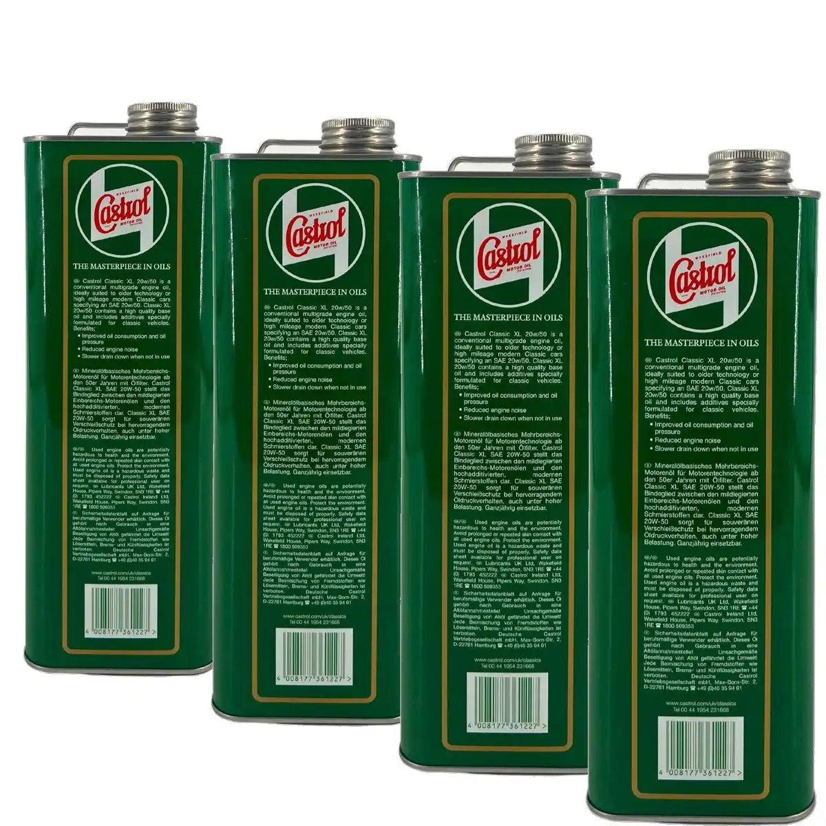 Castrol Classic XL 20W-50 4x5 Liter