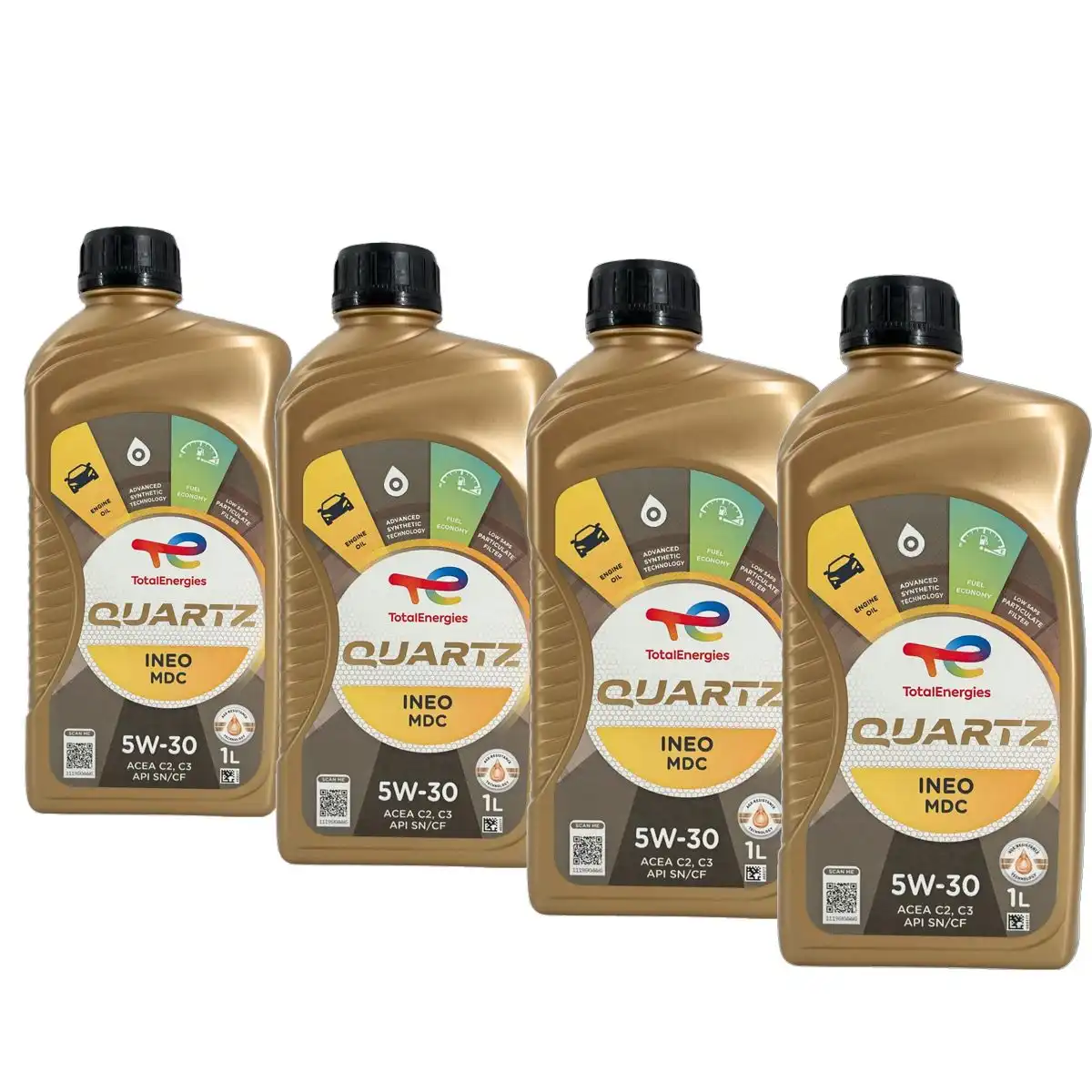 Total Quartz Ineo MDC 5W-30 4x1 Liter