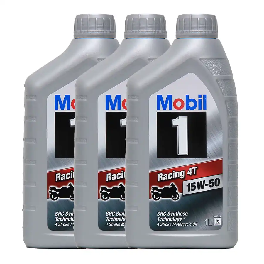 Mobil 1 Racing 4T 15W-50 3x1 Liter
