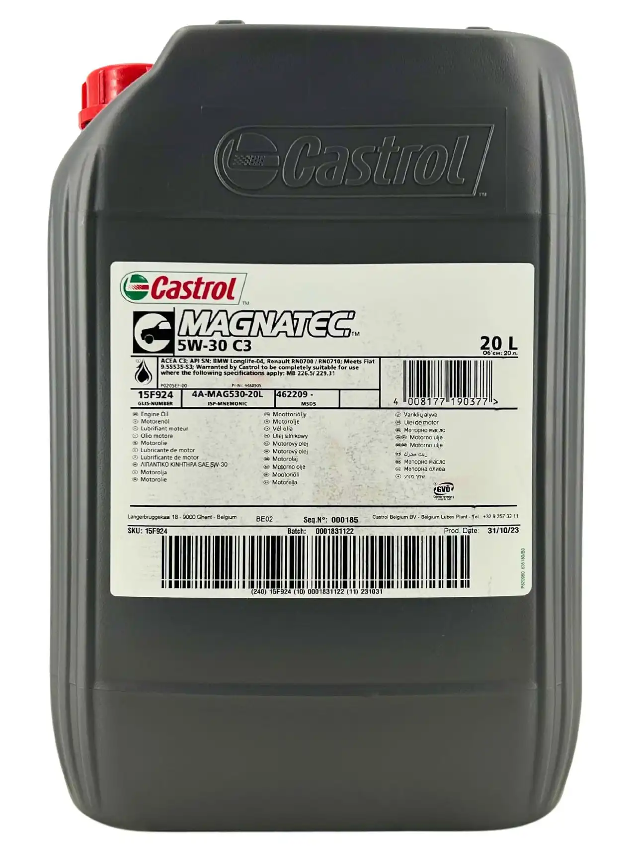 Castrol Magnatec 5W-30 C3 20 Liter