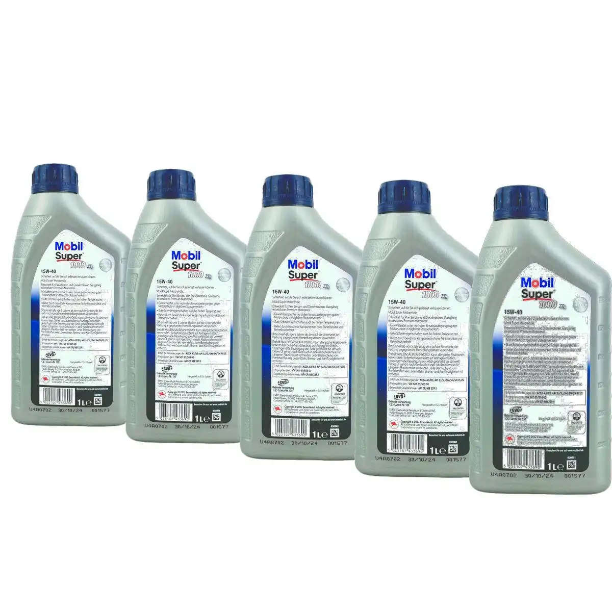 Mobil Super 1000 X1 15W-40 5x1 Liter