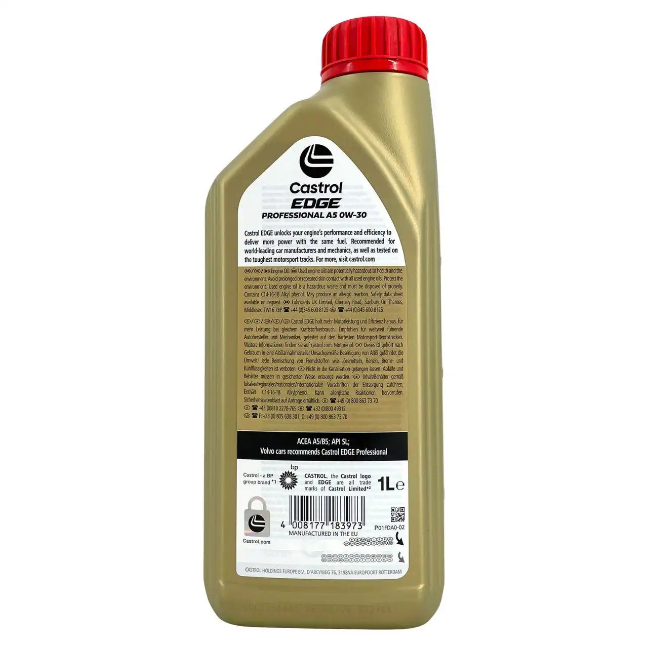 Castrol Edge Professional A5 0W-30 1 Liter