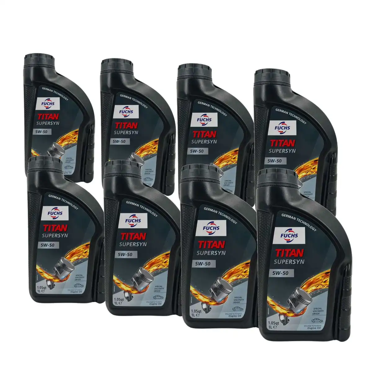 Fuchs Titan Supersyn 5W-50 8x1 Liter