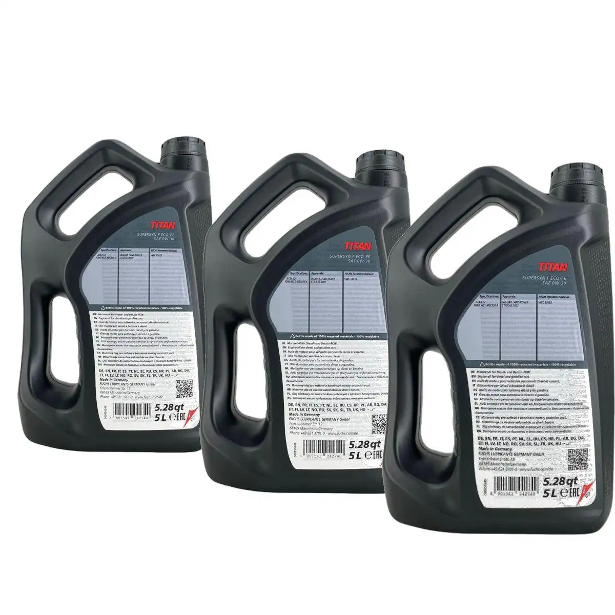 Fuchs Titan Supersyn F ECO-FE 0W-30 3x5 Liter
