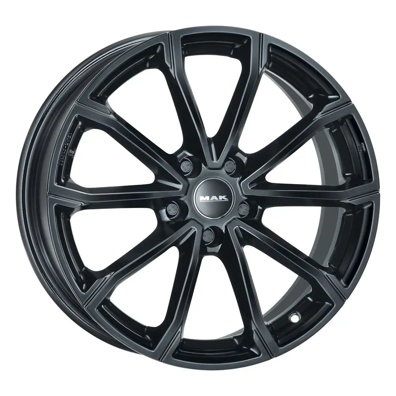MAK DAVINCI gloss black 8.0Jx19 5x112 ET40