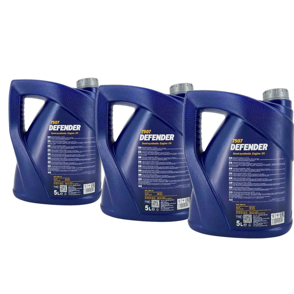 Mannol Defender 10W-40 3x5 Liter