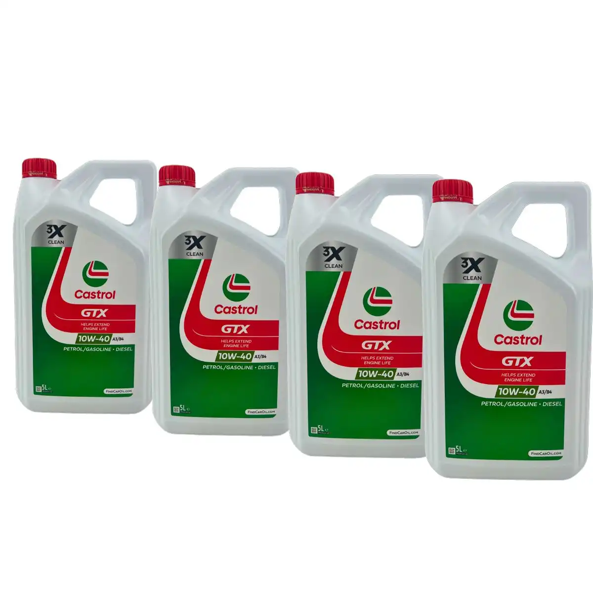 Castrol GTX 10W-40 A3/B4 4x5 Liter