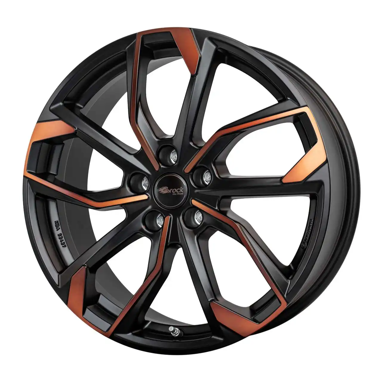 RC-DESIGN RC34 black orange matt (bom) 8.0Jx19 5x112 ET40
