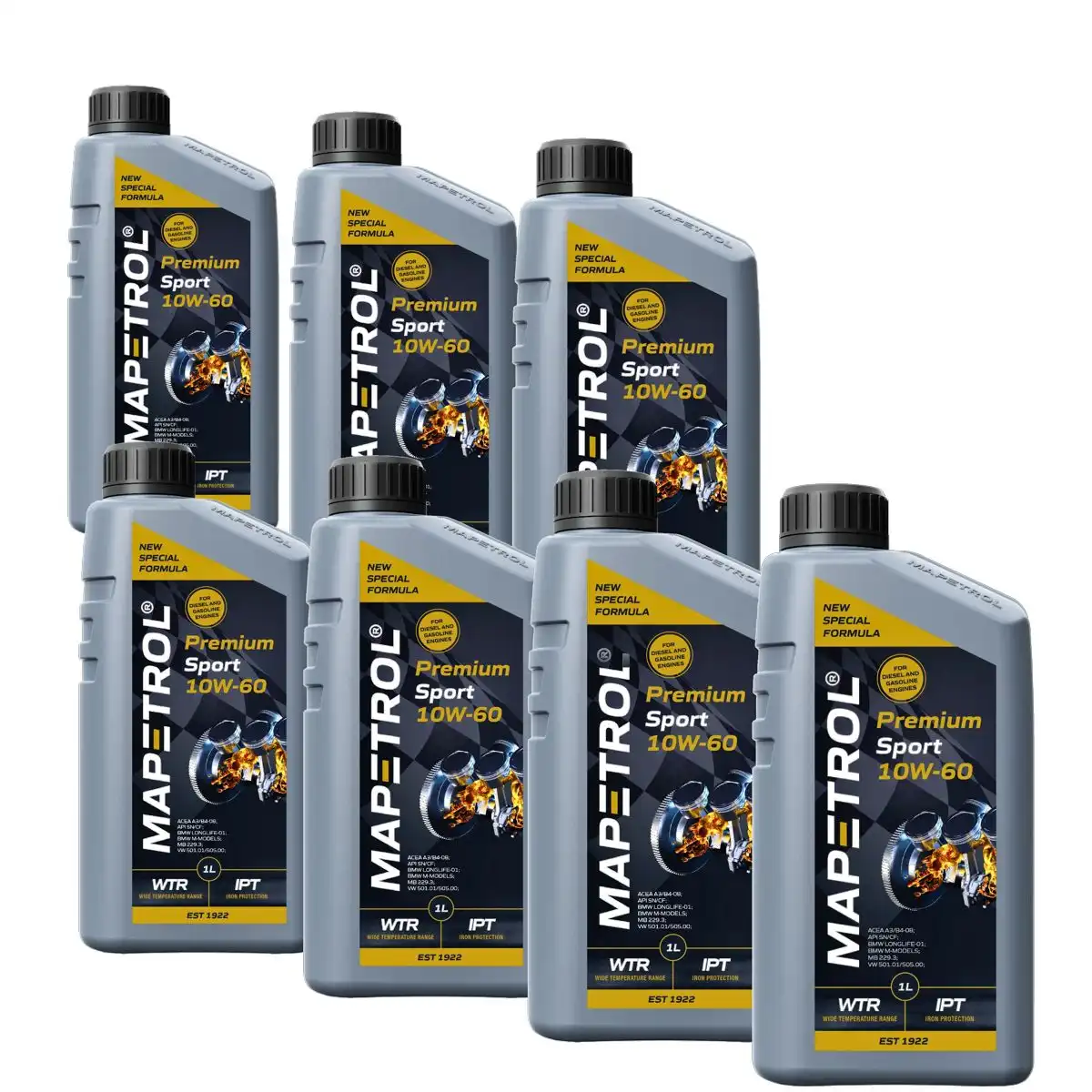 Mapetrol Premium Sport 10W-60 7x1 Liter