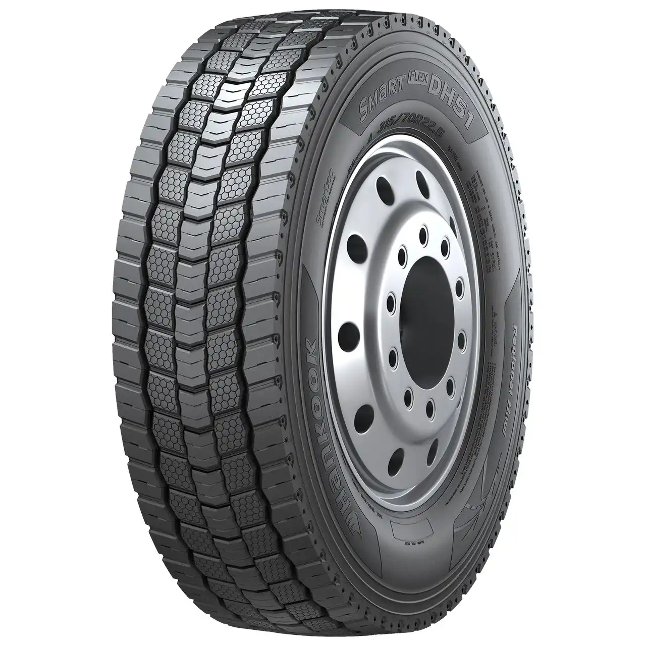 HANKOOK 295/80 R 22.5 TL 152/148M SMARTFLEX DH51 16PR M+S 3PMSF LRH (KOR)
