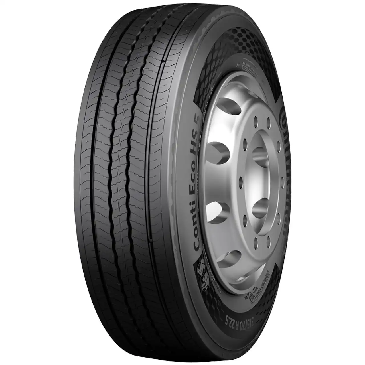CONTINENTAL 315/80 R 22.5 TL 156/154L (150/150M) CONTI ECO HS 5 18PR M+S 3PMSF RFID LRJ