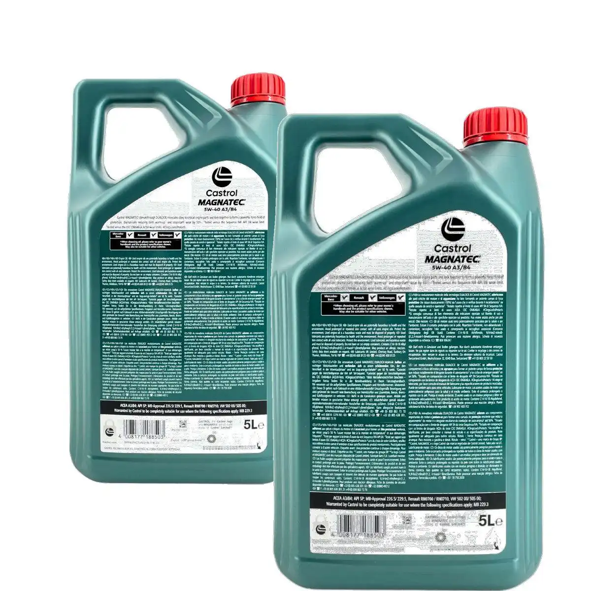 Castrol Magnatec 5W-40 A3/B4 2x5 Liter