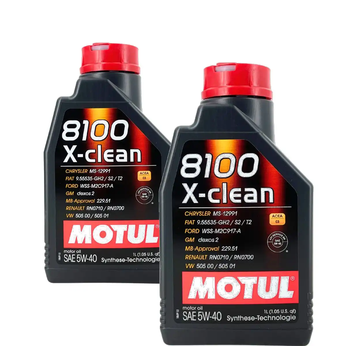 Motul 8100 X-clean 5W-40 2x1 Liter