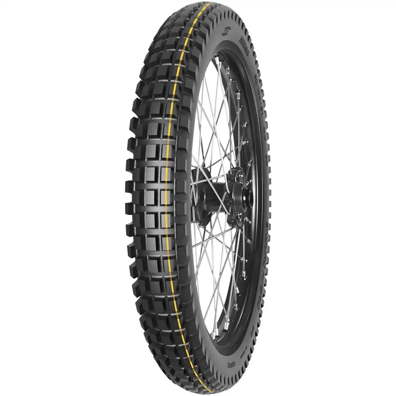 MITAS 80/100 - 21 TL/TT 51P ENDURO HYBRID SUPER (YELLOW) M+S (2.75-21) (IND)
