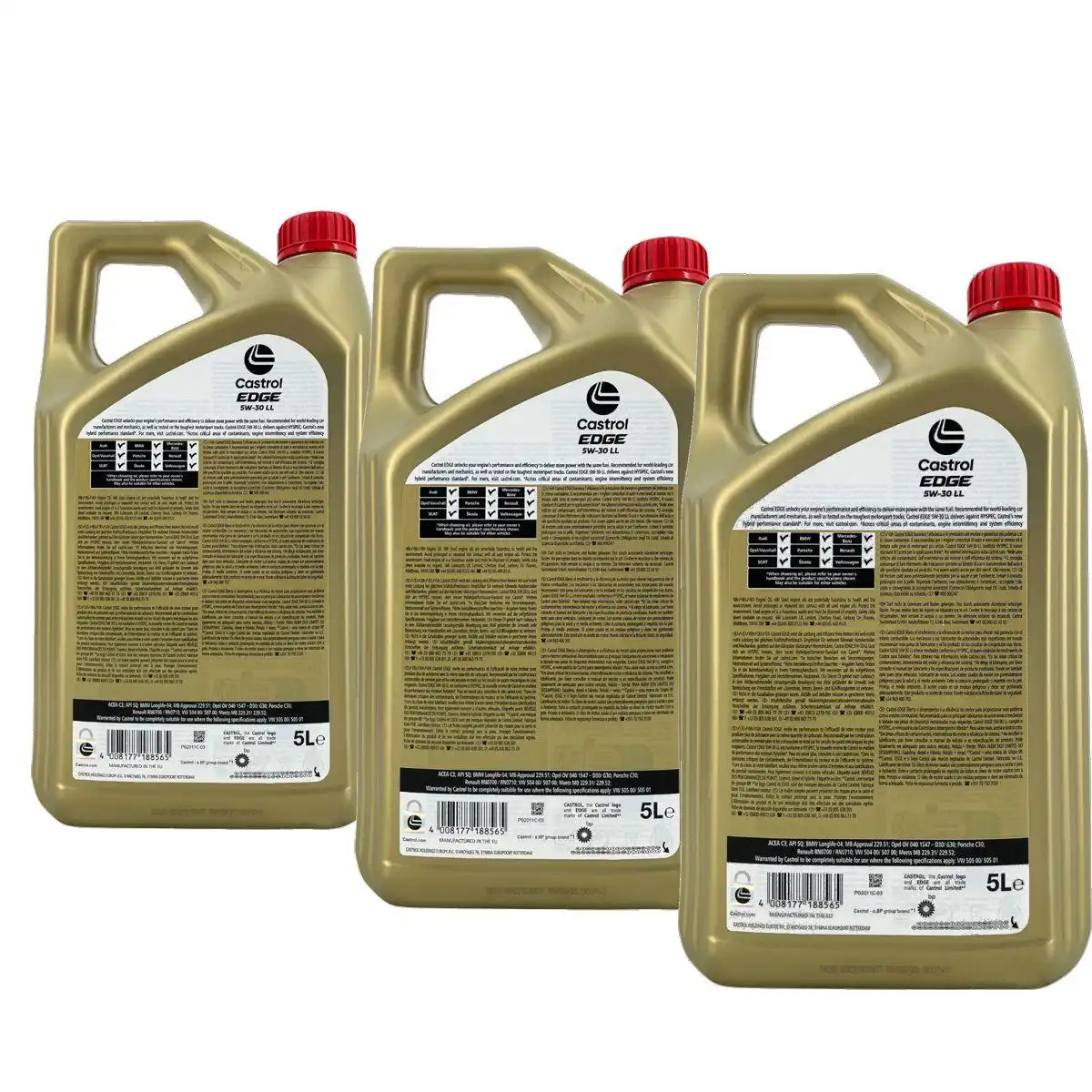 Castrol Edge 5W-30 LL 3x5 Liter