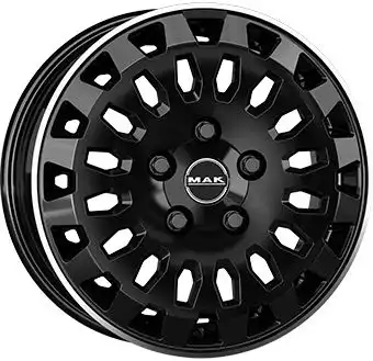MAK OVERLAND gloss black mirror ring 6.5Jx16 6x130 ET50