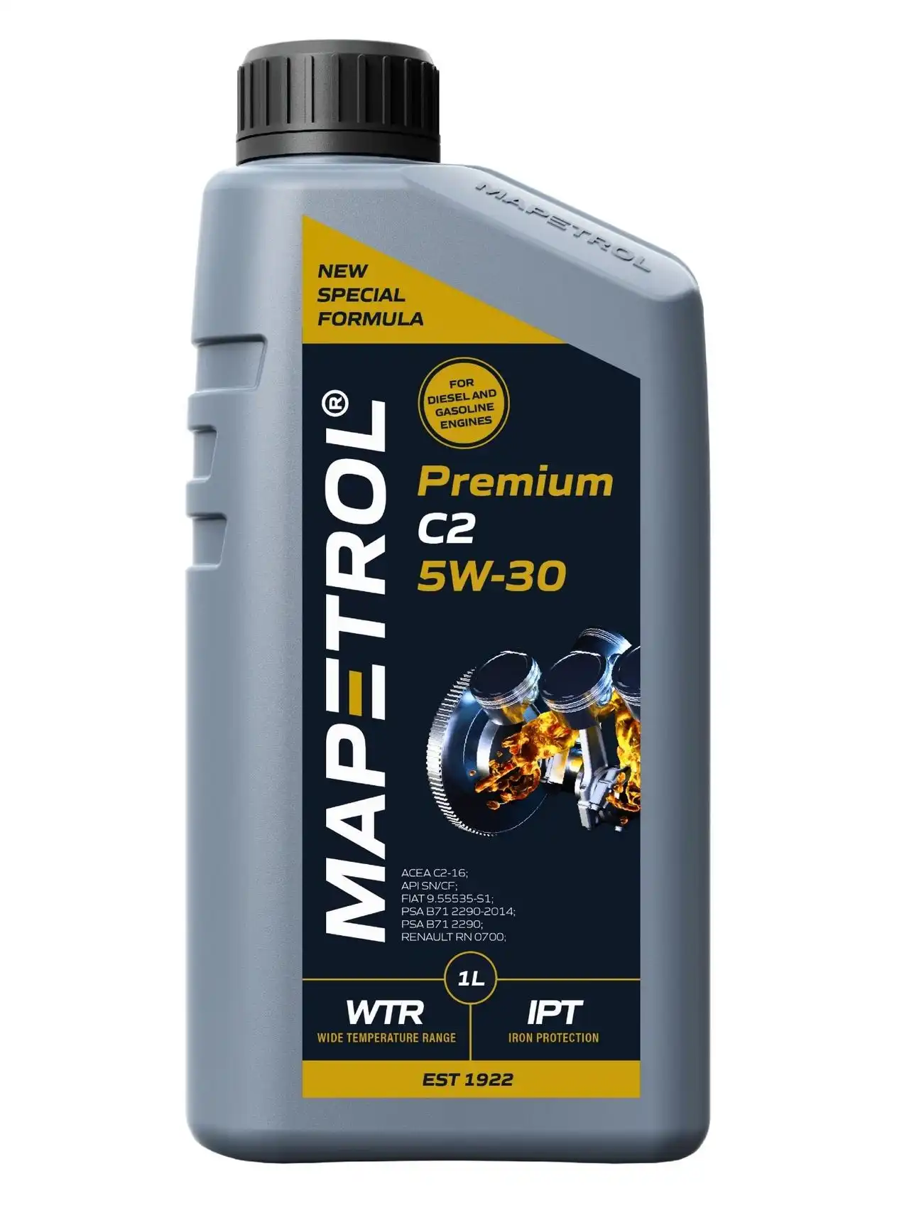 Mapetrol Premium C2 5W-30 1 Liter