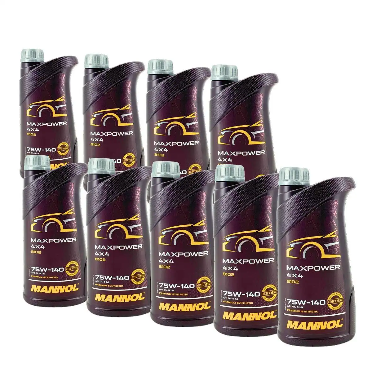 Mannol Maxpower 4x4 75W-140 GL-5 LS 9x1 Liter